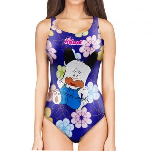 Woman One Piece Swimsuit OUCH!