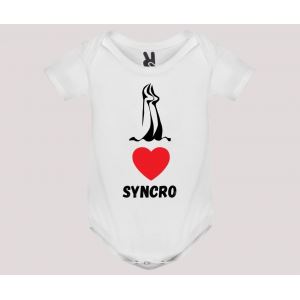 Body baby short sleeve mod. I Love Syncro
