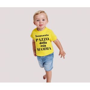 T-shirt baby short sleeve mod. Innamorato Pazzo