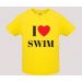 T-shirt baby short sleeve mod. I Love Swim