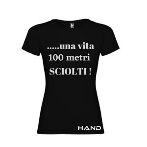 T-shirt woman short sleeve mod. 100 Sciolti