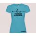 T-shirt woman short sleeve mod. Love Swim