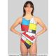 Woman One Piece Swimsuit Optical