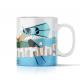 Ceramic mug Cartoon Finswimming